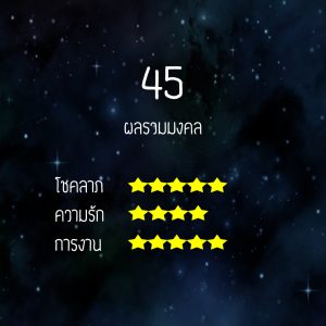 45-300x300 ความหมายคู่เลขศาสตร์  พลังงานเลข เลขแห่งปัญญามหาโชค